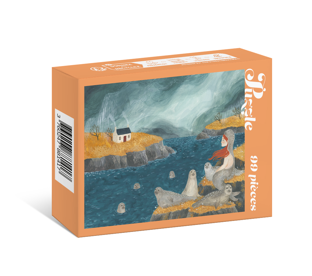 La Tourmente des Selkies - Mini puzzle 99 pièces