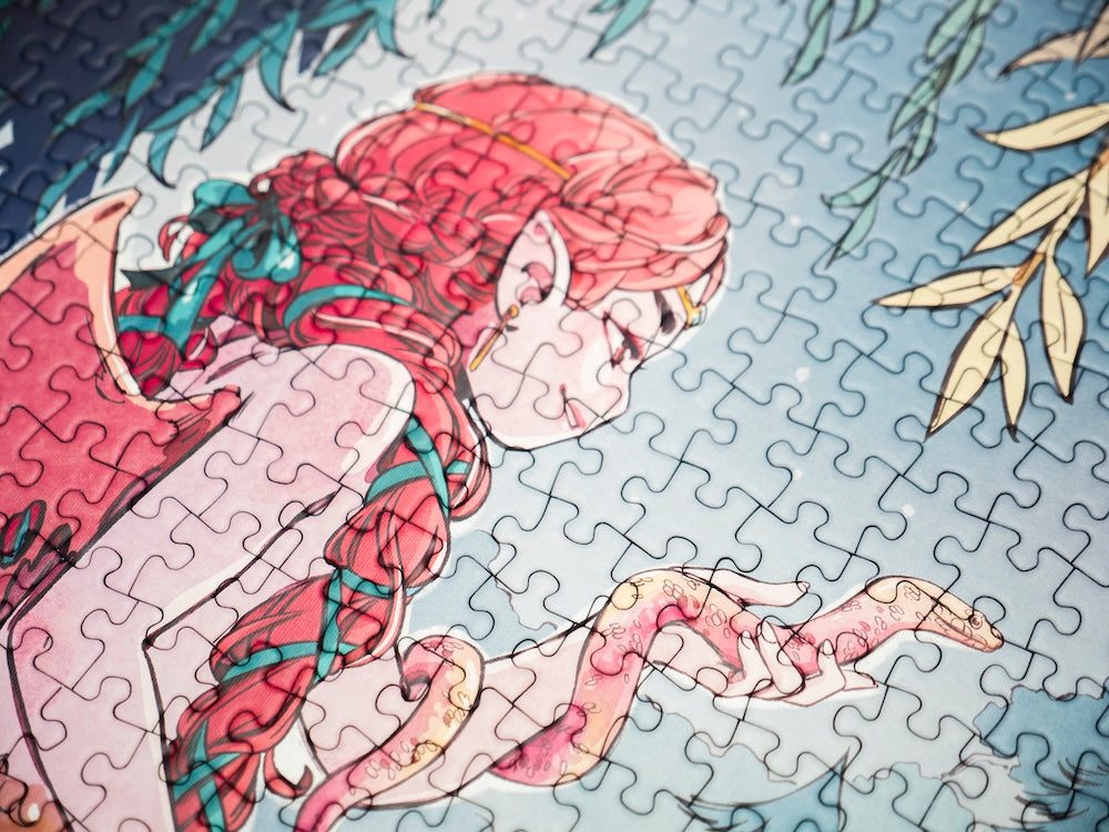 Mélusine, la Fée Bâtisseuse - Puzzle 1000 pièces