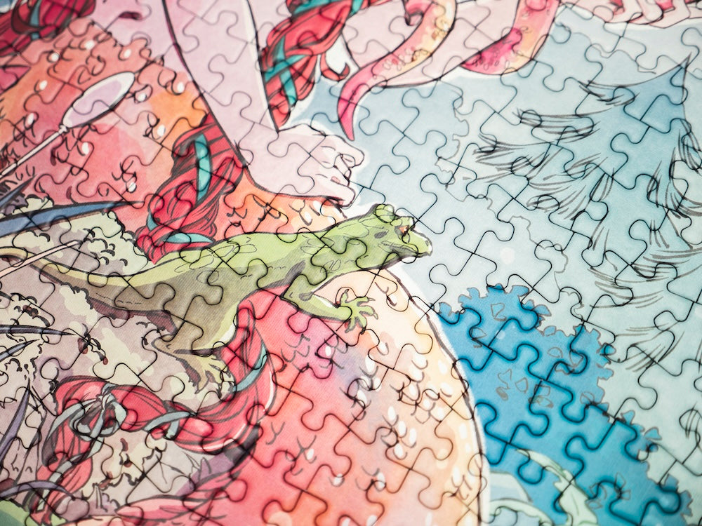 Mélusine, la Fée Bâtisseuse - Puzzle 1000 pièces