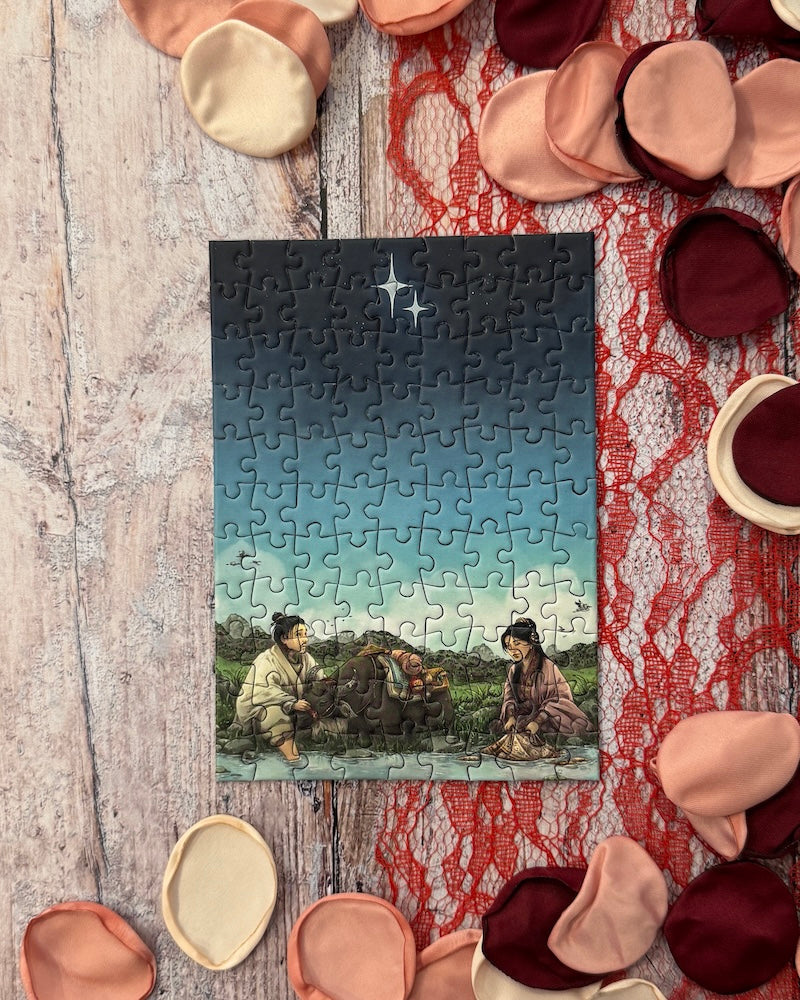 L'Amour interdit d'Altaïr et Véga - Mini puzzle 99 pièces