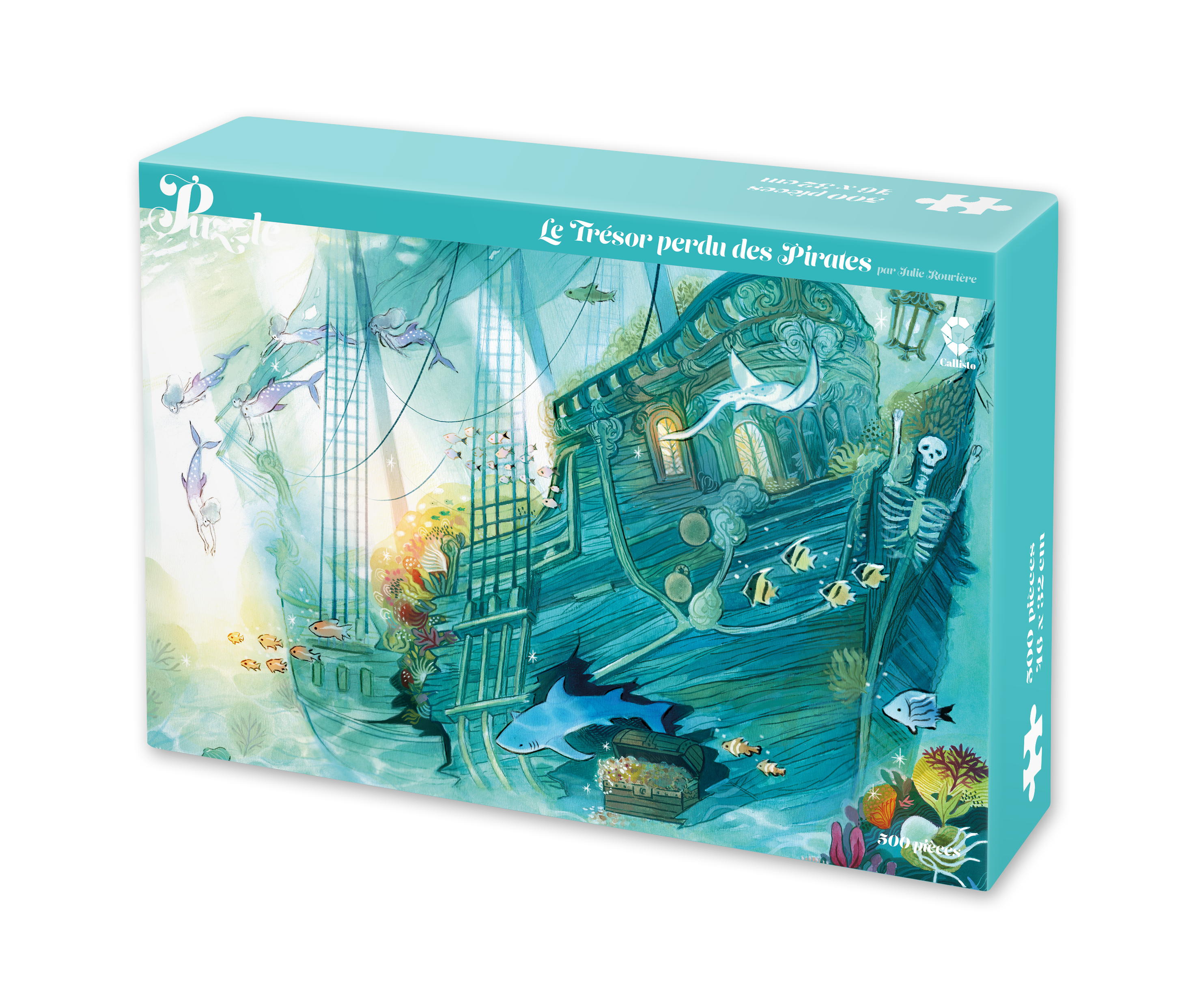 Le Trésor perdu des pirates - Puzzle 500 pièces