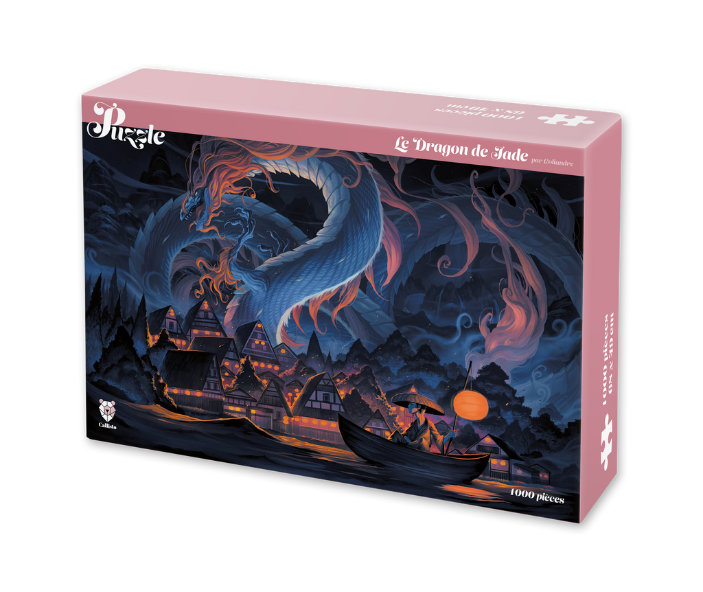 Le Dragon de Jade - Puzzle 1000 pièces