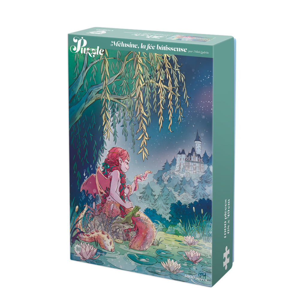 Mélusine, la Fée Bâtisseuse - Puzzle 1000 pièces