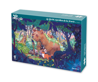 Le Liéchi, Gardien de la Forêt - Puzzle 500 pièces