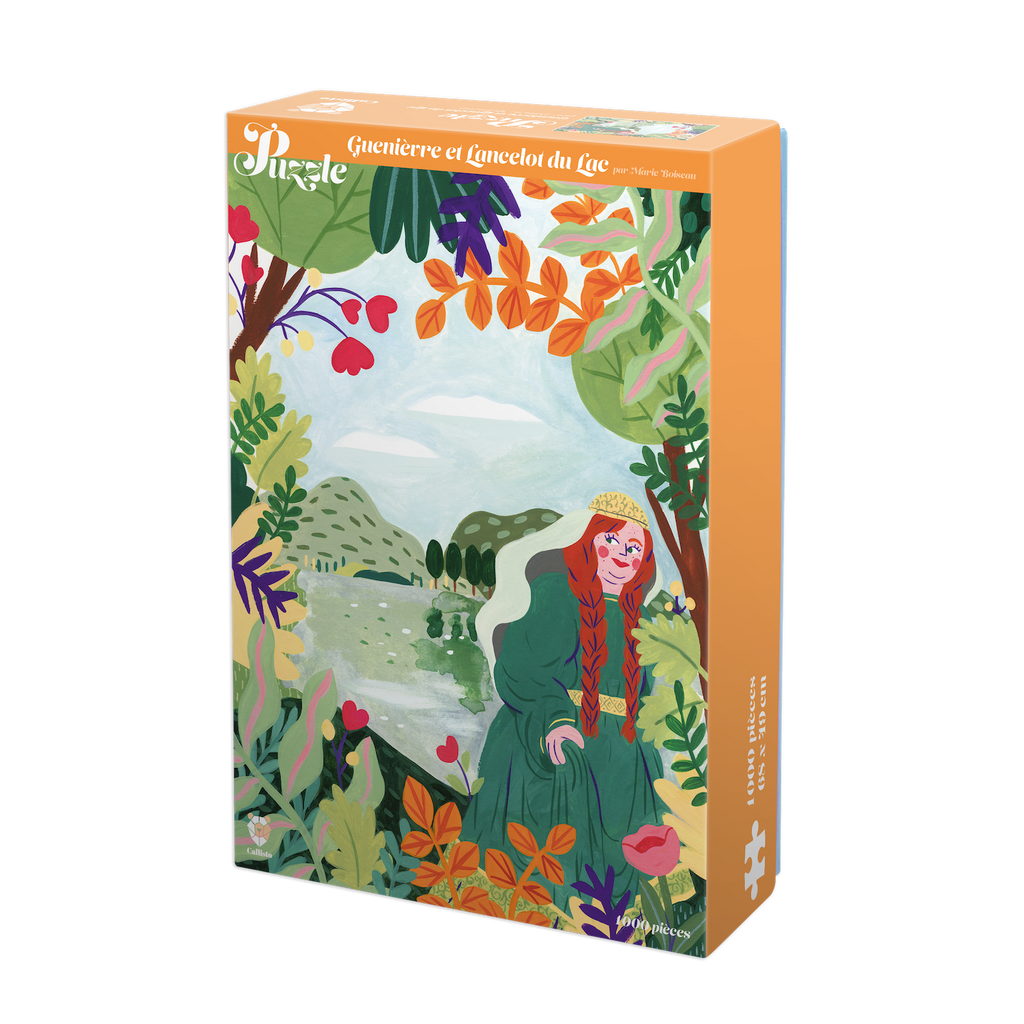 Guenièvre et Lancelot du Lac - Puzzle 1000 Pièces