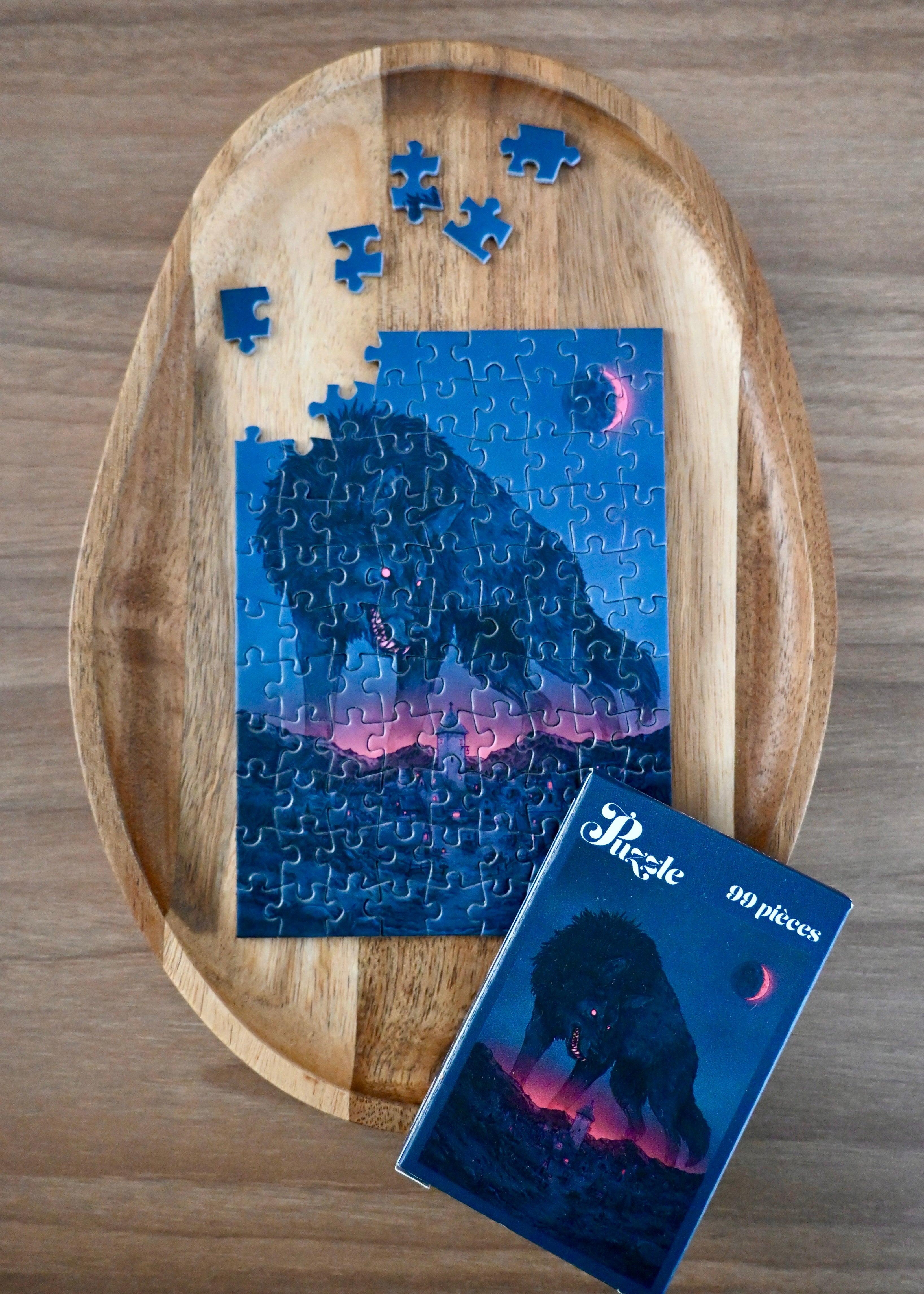 L'ombre du Gévaudan- Mini puzzle 99 pièces