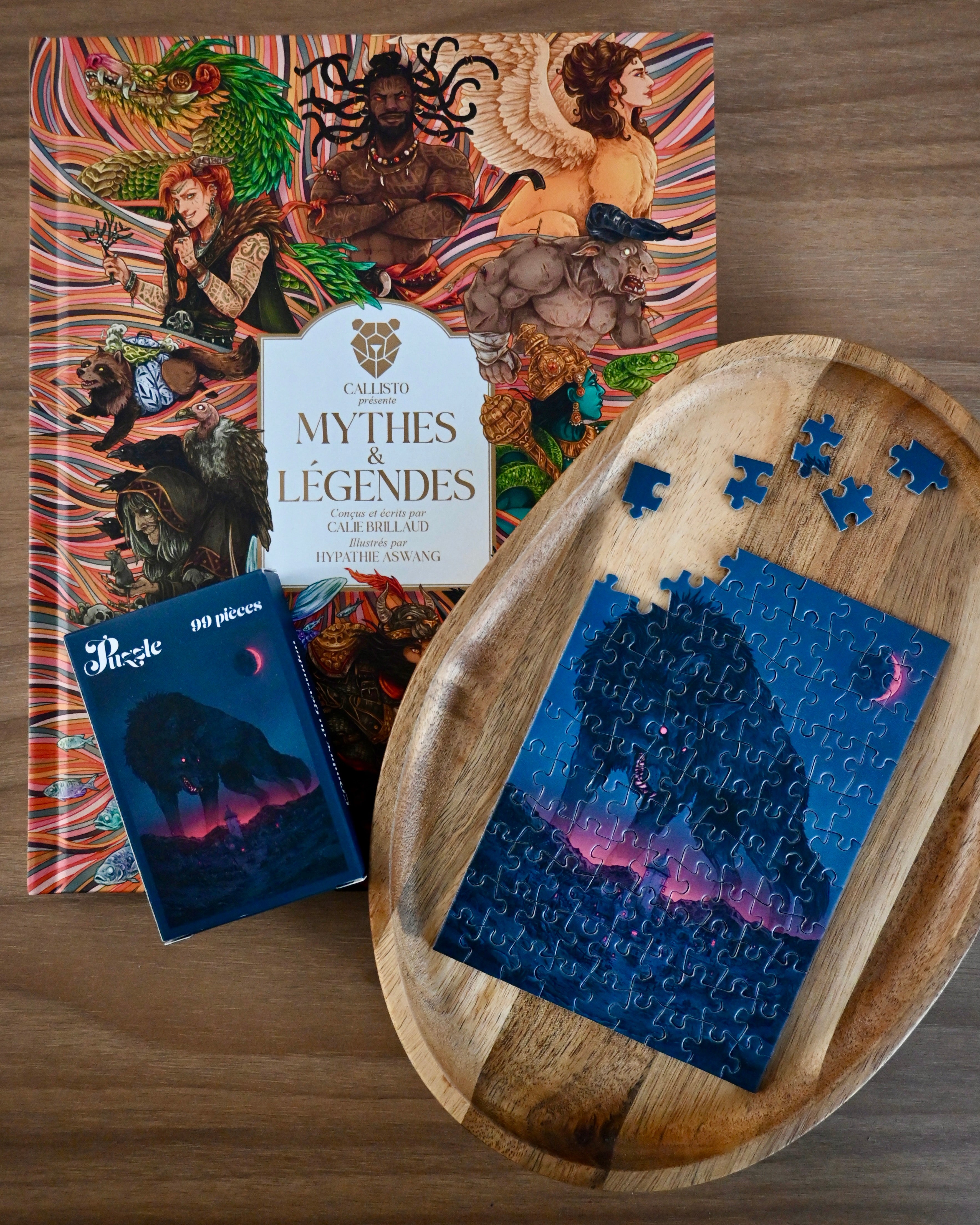 L'ombre du Gévaudan- Mini puzzle 99 pièces