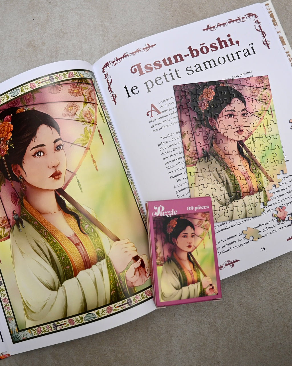 Le grand destin d'Issun Bôshi - Mini puzzle 99 pièces
