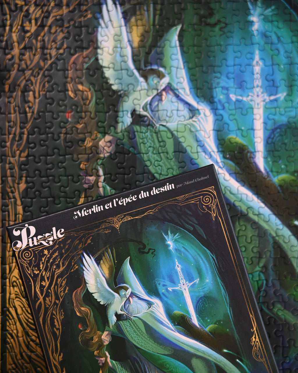 Merlin et l'épée du destin - Puzzle 500 pièces