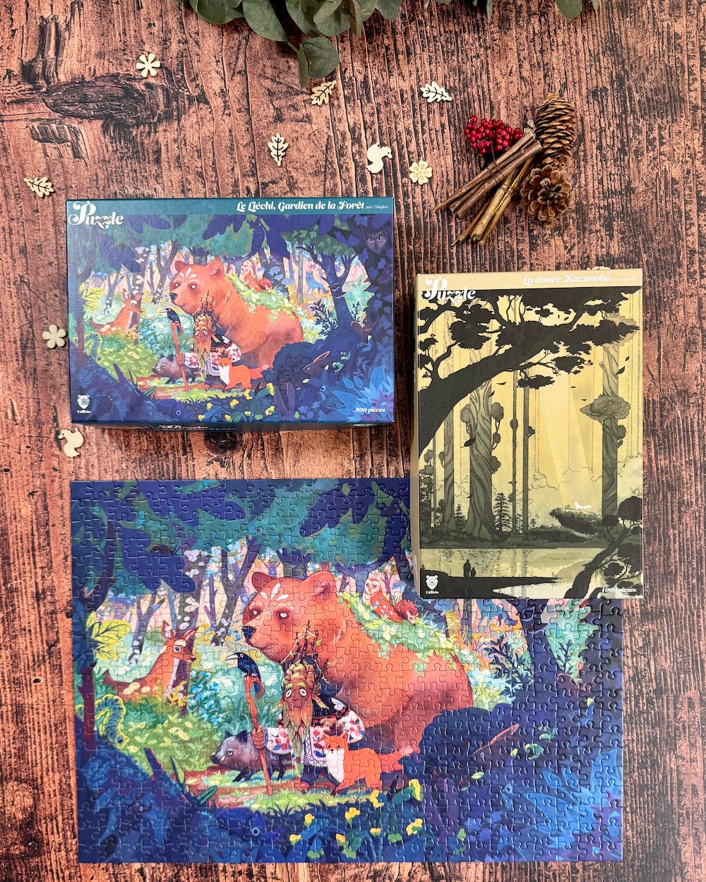 Bundle puzzle 1000 pièces et 500 pièces