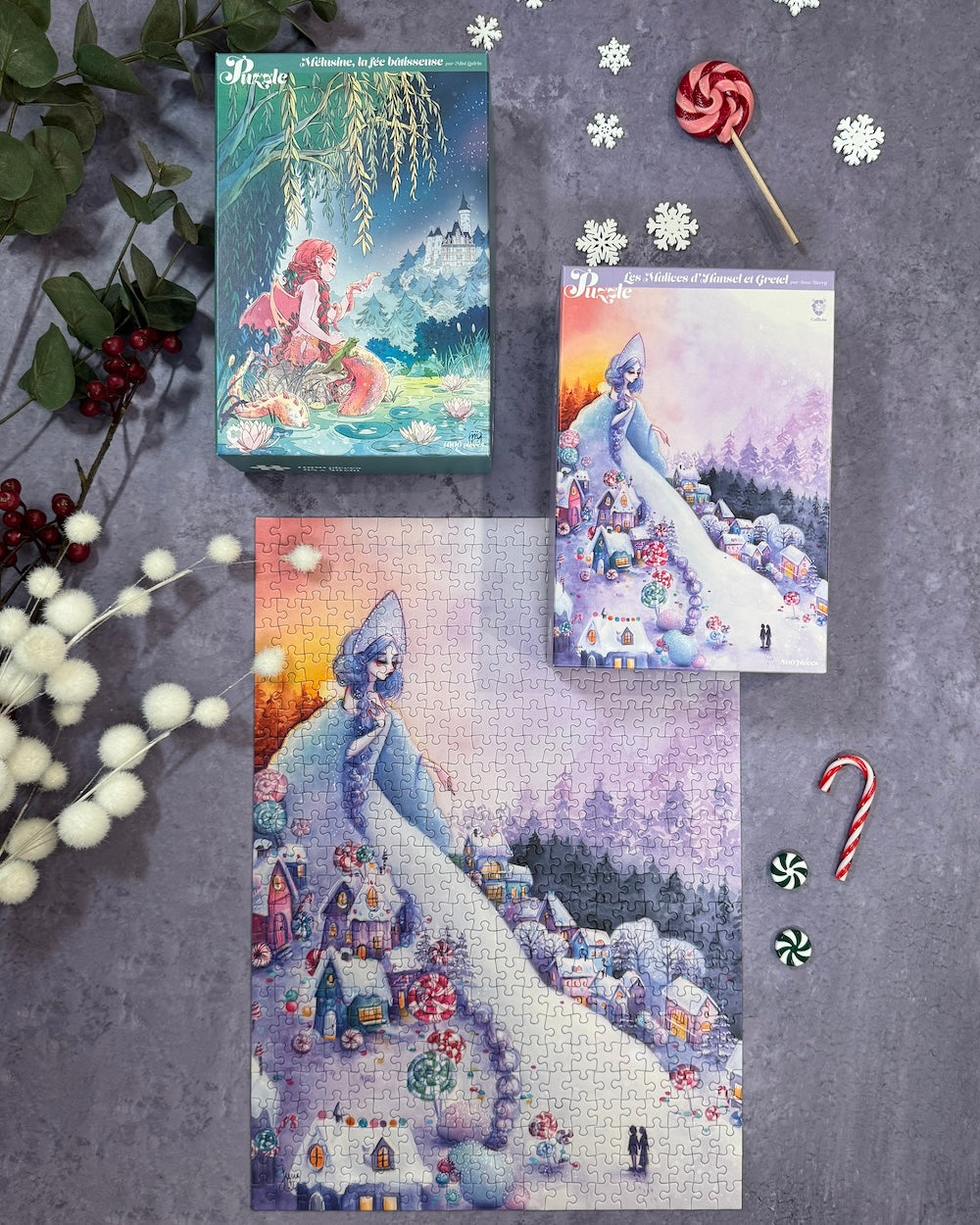 Bundle puzzle 1000 pièces et 500 pièces