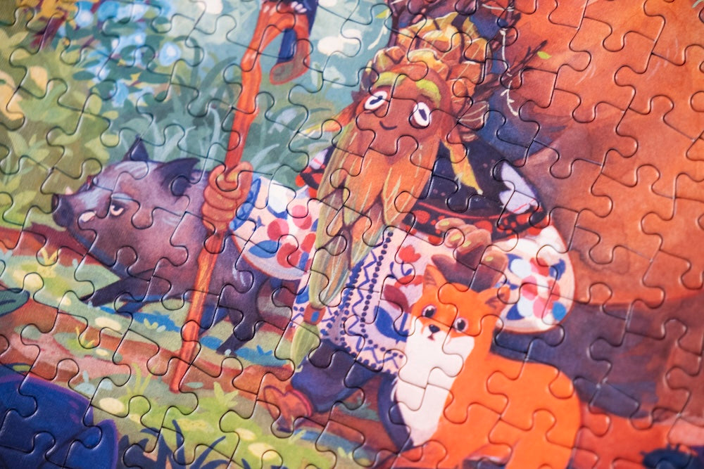 Le Liéchi, Gardien de la Forêt - Puzzle 500 pièces