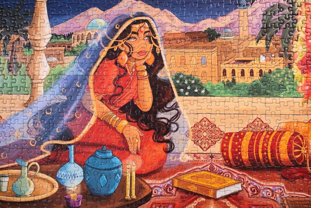 Les Mille et une Nuits de Shéhérazade - Puzzle 1000 pièces