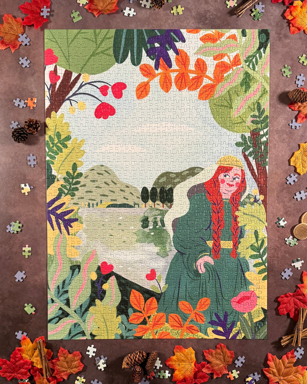Guenièvre et Lancelot du Lac - Puzzle 1000 Pièces