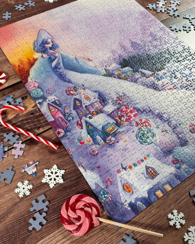 Les Malices d'Hansel et Gretel - Puzzle 500 Pièces