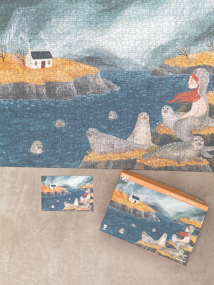 La Tourmente des Selkies - Puzzle 1000 pièces