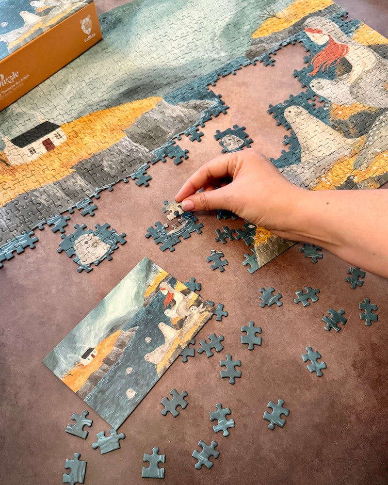 La Tourmente des Selkies - Puzzle 1000 pièces