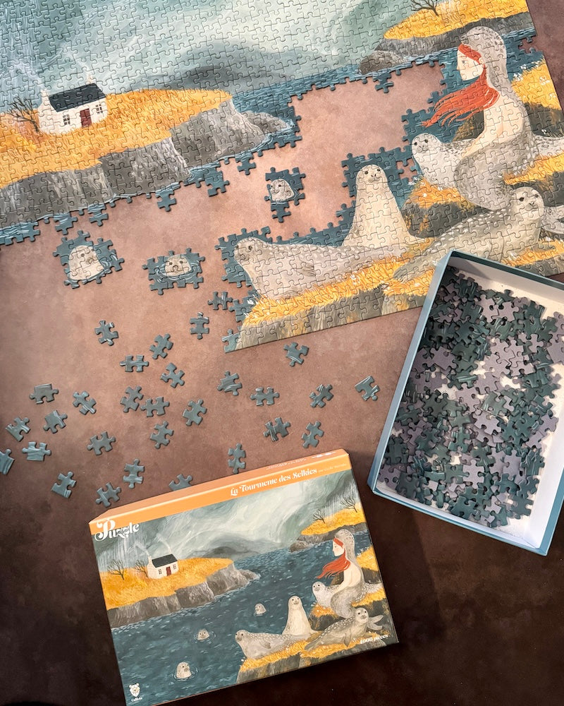 La Tourmente des Selkies - Puzzle 1000 pièces