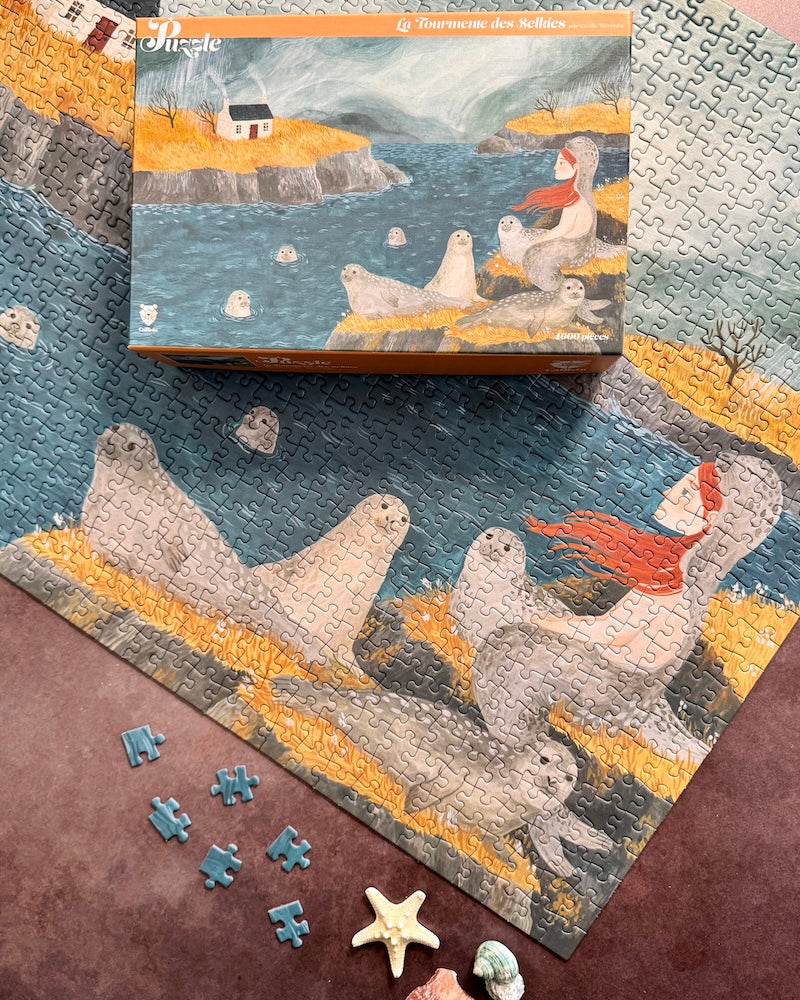 La Tourmente des Selkies - Puzzle 1000 pièces