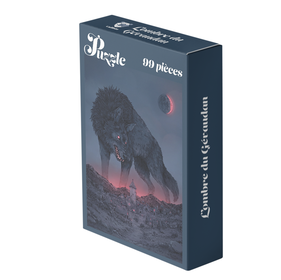 L'ombre du Gévaudan- Mini puzzle 99 pièces