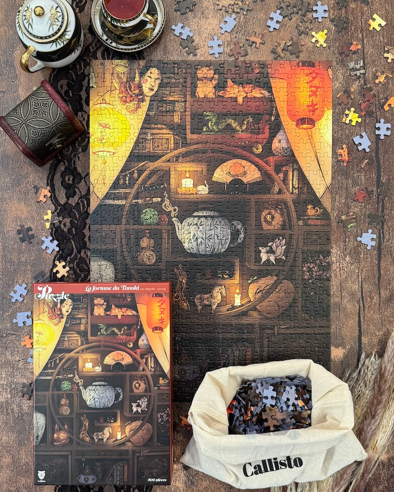 La Fortune du Tanuki - Puzzle 500 pièces