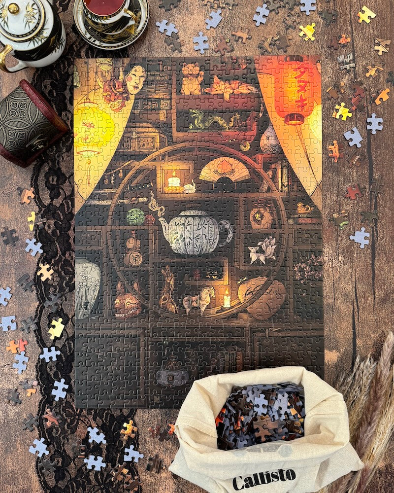 La Fortune du Tanuki - Puzzle 500 pièces