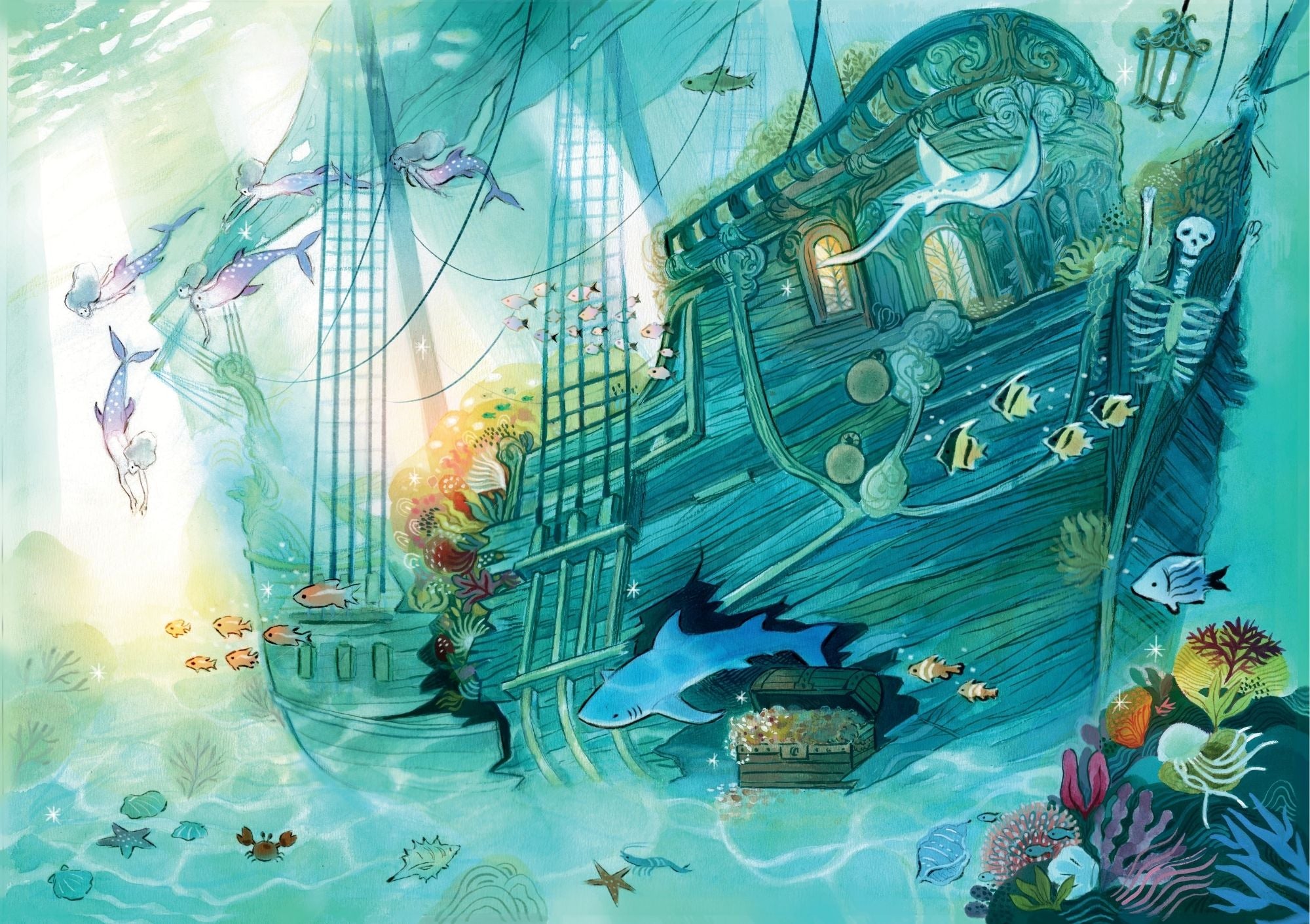 Le Trésor perdu des pirates - Puzzle 500 pièces