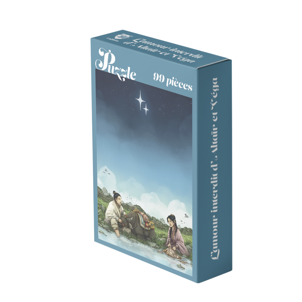 L'Amour interdit d'Altaïr et Véga - Mini puzzle 99 pièces