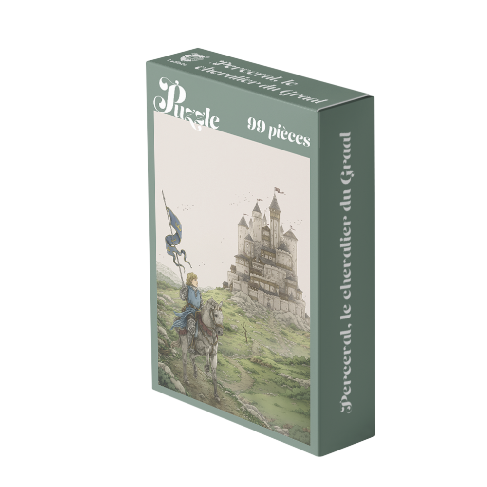 Perceval, le chevalier du Graal - Mini puzzle 99 pièces