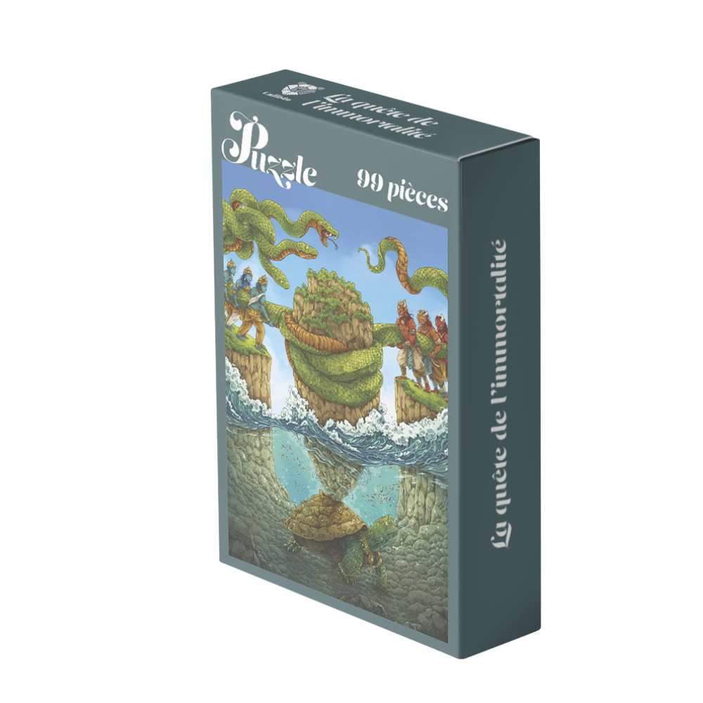 La Quête de l’immortalité - Mini puzzle 99 pièces