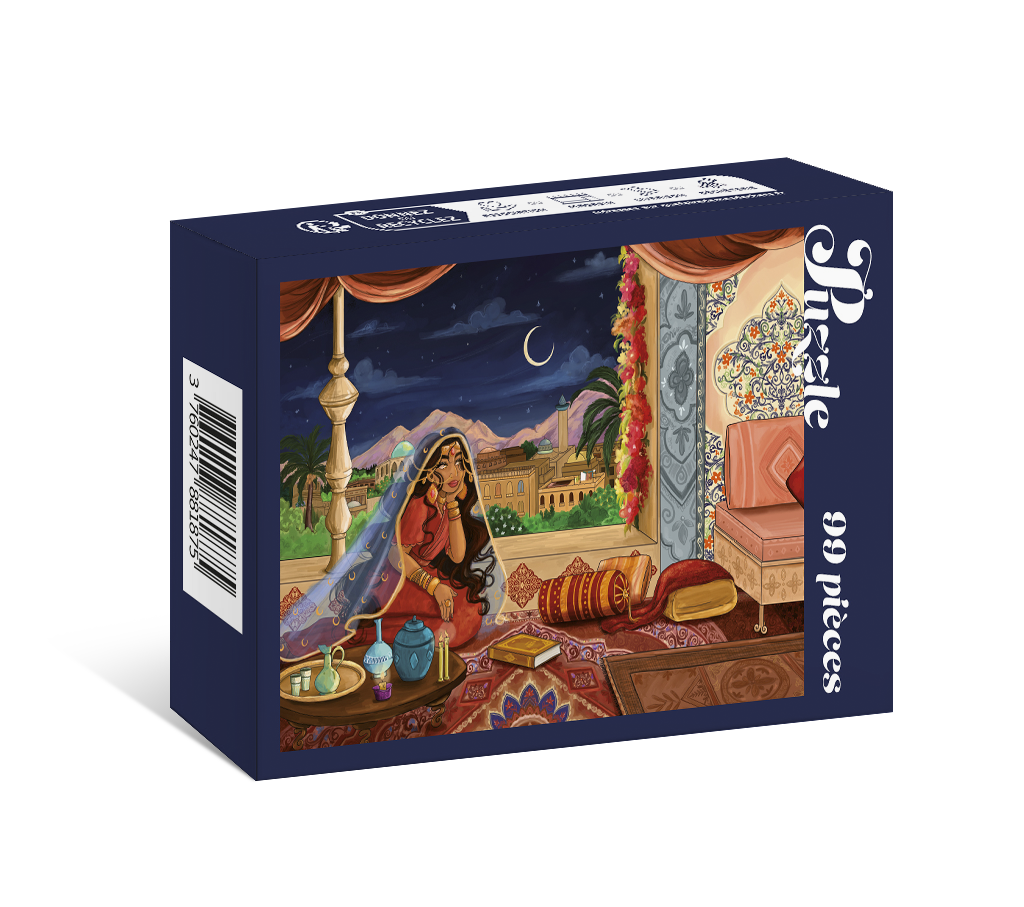 Les Mille et une Nuits de Shéhérazade - Mini puzzle 99 pièces