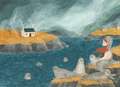 Print A4 La Tourmente des Selkies