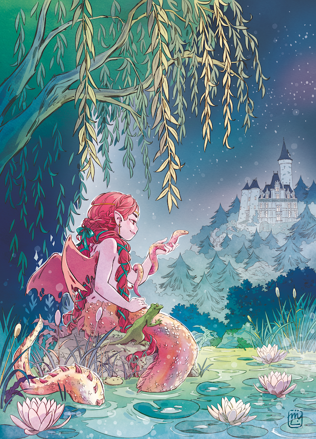 Mélusine, la Fée Bâtisseuse - Puzzle 1000 pièces