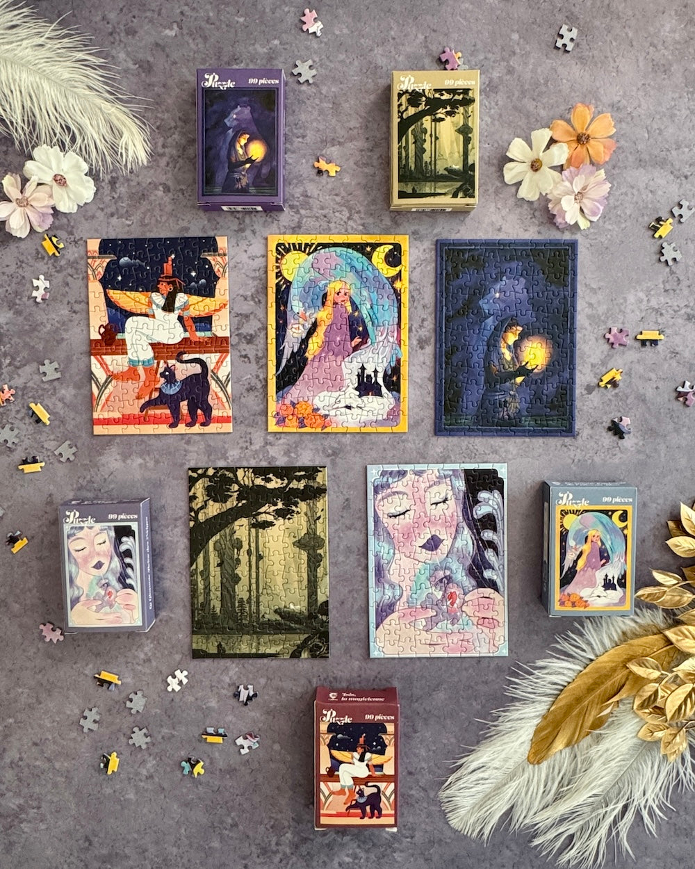 Bundle 5 mini puzzles