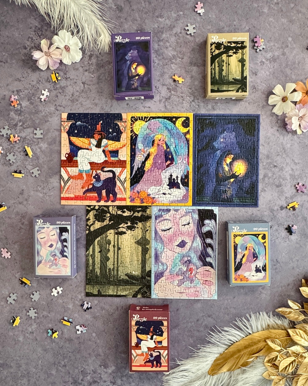 Bundle 5 mini puzzles
