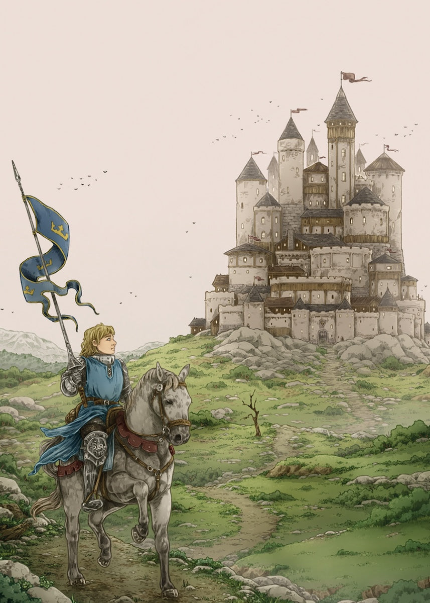 Perceval, le chevalier du Graal - Mini puzzle 99 pièces