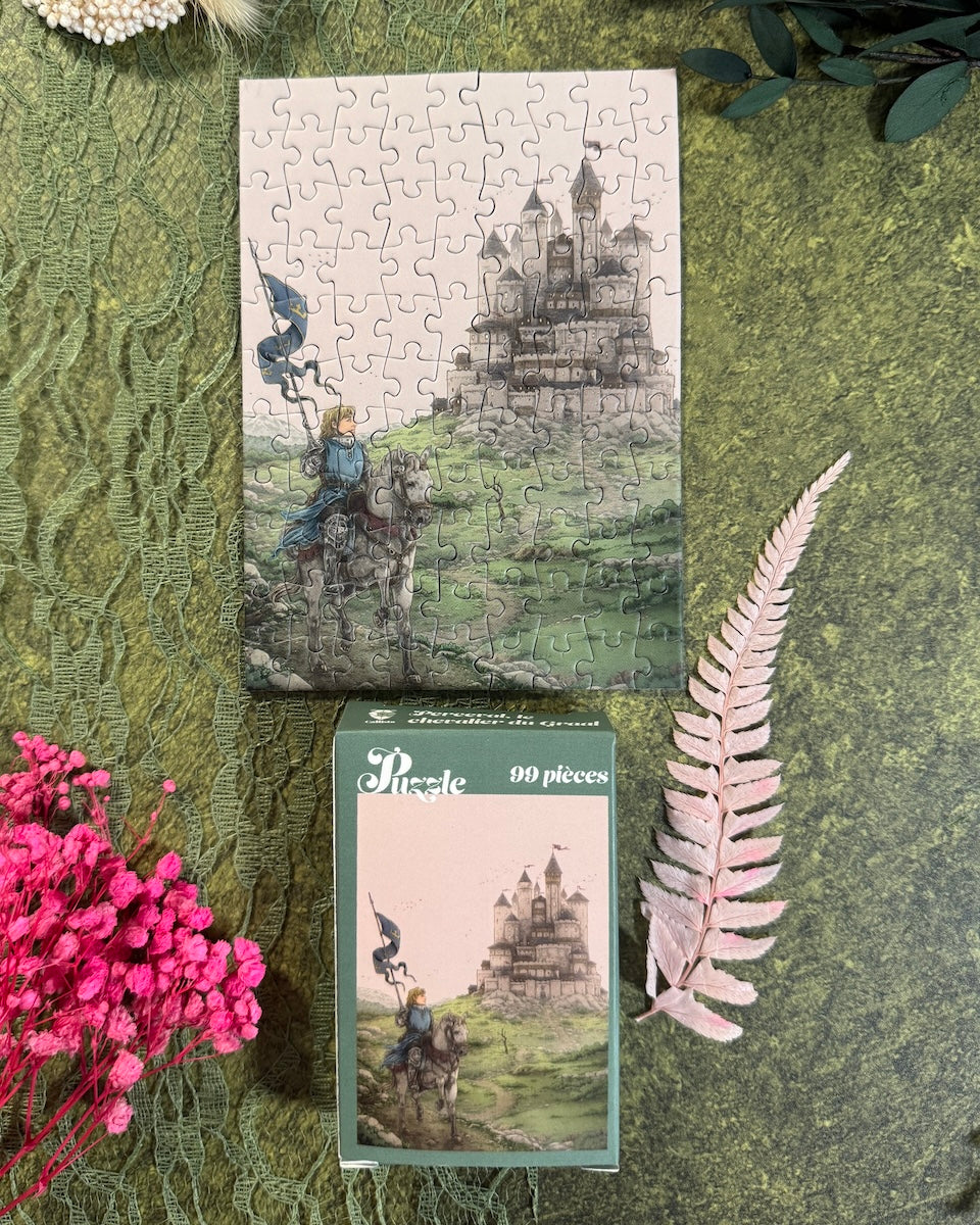 Perceval, le chevalier du Graal - Mini puzzle 99 pièces