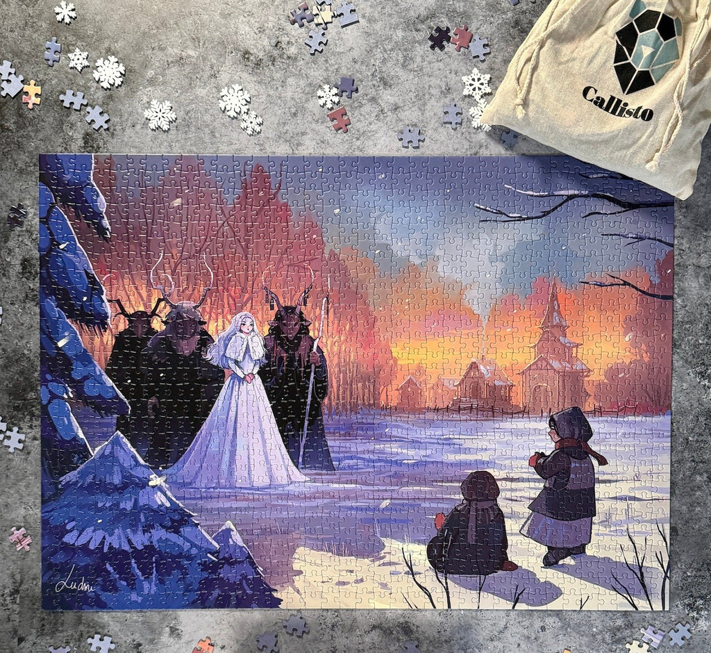 Berchta, Gardienne de l'Hiver - Puzzle 1000 Pièces