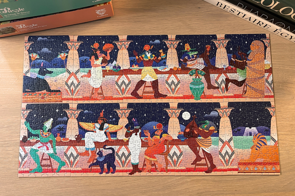 Le Banquet D'Osiris - 10 mini puzzles 99 pièces