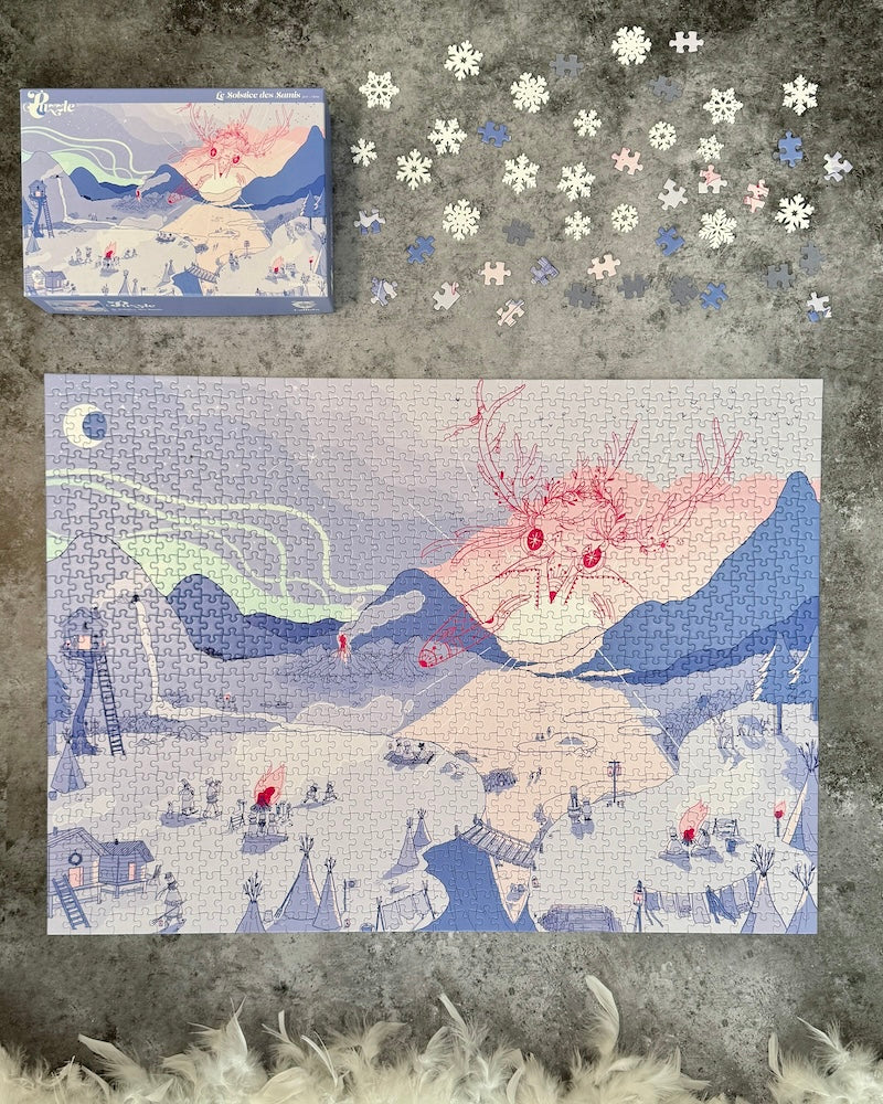 Le Solstice des Samis - Puzzle 1000 pièces