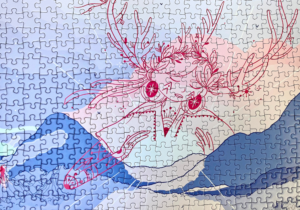 Le Solstice des Samis - Puzzle 1000 pièces
