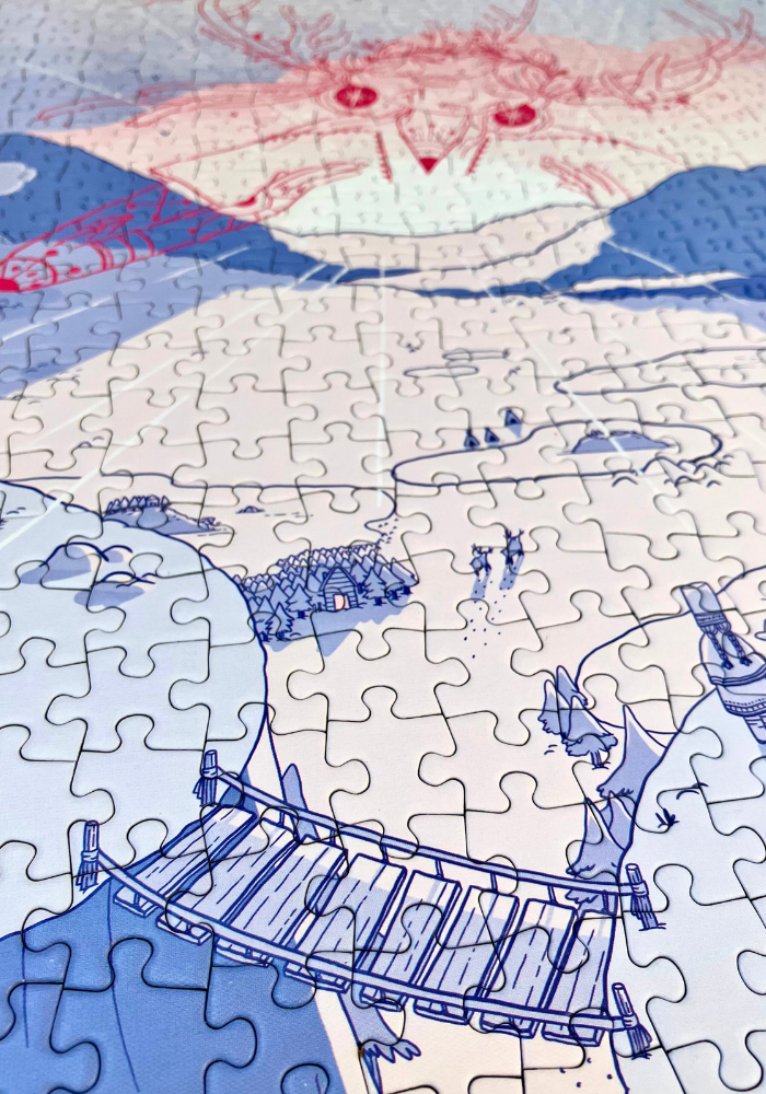 Le Solstice des Samis - Puzzle 1000 pièces
