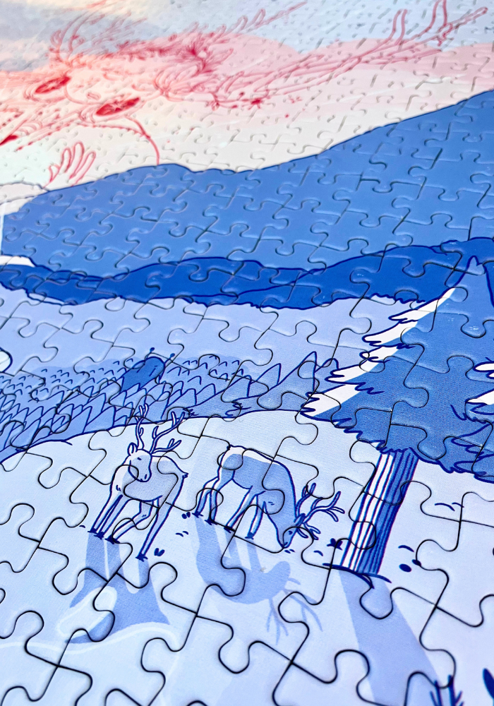 Le Solstice des Samis - Puzzle 1000 pièces