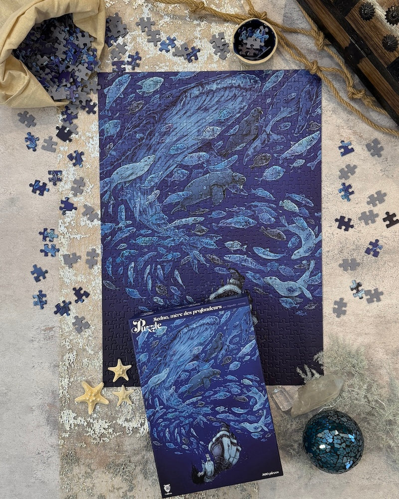 Sedna, Mère des Profondeurs - Puzzle 500 pièces