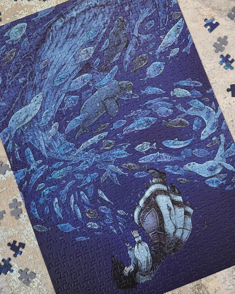 Sedna, Mère des Profondeurs - Puzzle 500 pièces