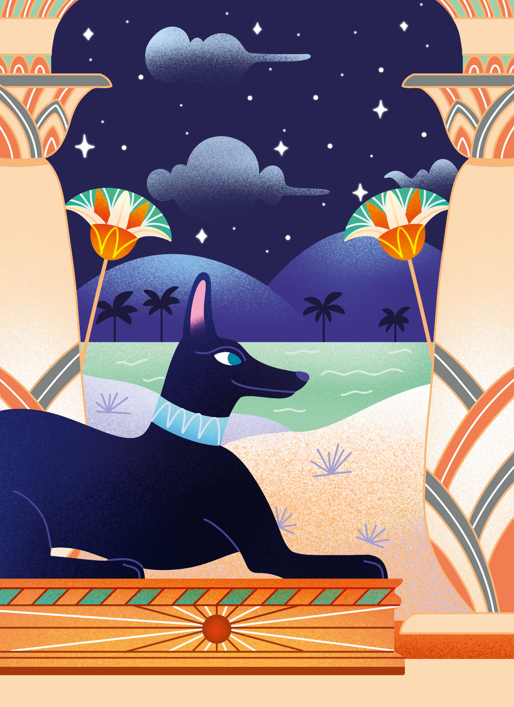 Anubis, le protecteur - Mini puzzle 99 pièces