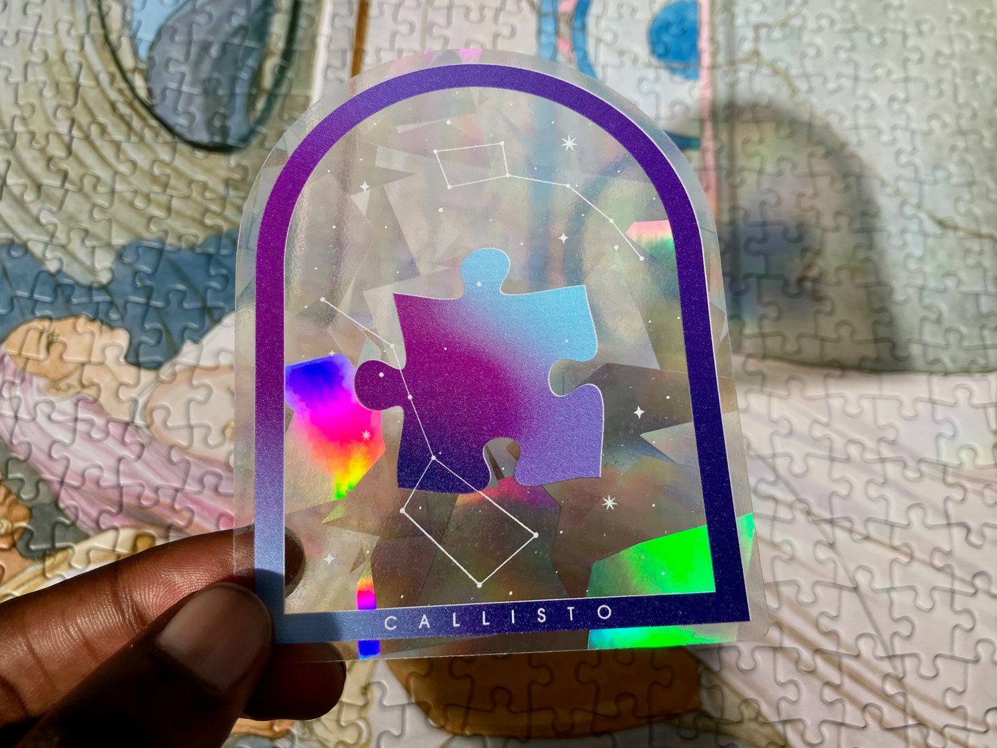 Suncatcher Sticker Puzzle