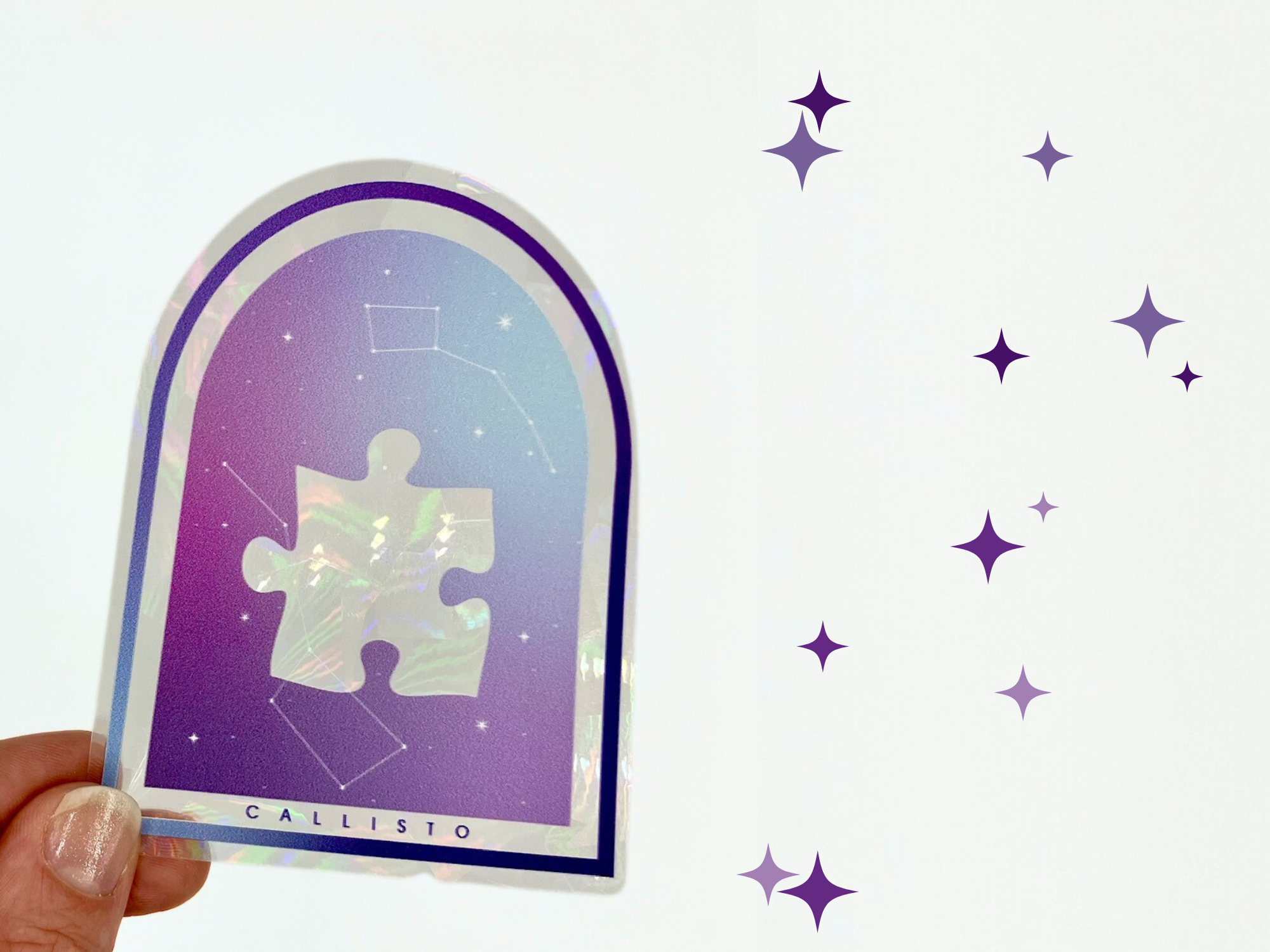 Suncatcher Sticker constellation