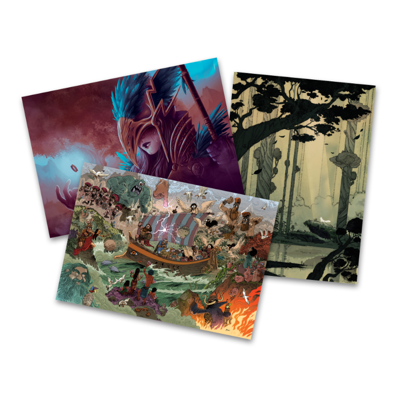 Set de 3 Prints A4 - Saison 2 Callisto